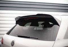 Спойлер багажника VW Touareg 3 чорний глянсовий (ABS-пластик)