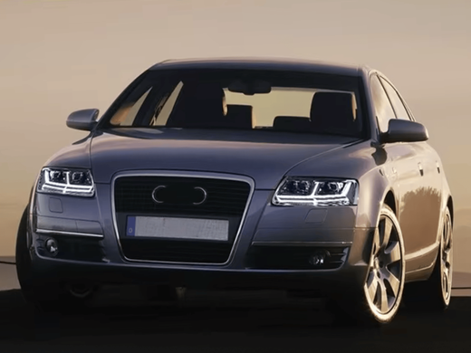 Оптика передняя, светодиодные фары Audi A6 C6 2004-2011 годов