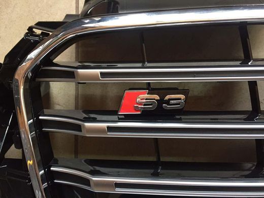 Решітка радіатора Audi A3 стиль S3 (12-16 р.в)