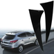 Бічні спойлера на заднє скло Hyundai IX35