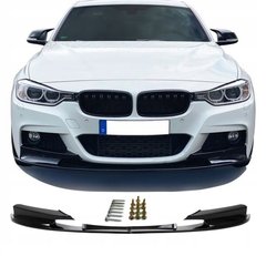 Накладка переднего бампера BMW F30 / F31 M-PERFORMANCE вар.2 (ABS-пластик)