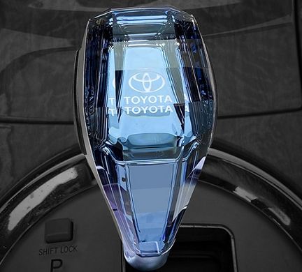 Ручка перемикання передач Toyota кришталь з підсвічуванням