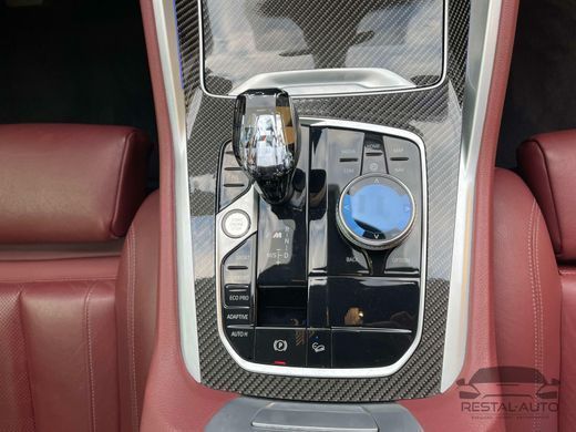 Роскошная хрустальная ручка передач + комплект кнопок BMW X5 G05 / X6 G06 / X7 G07 (логотип M)