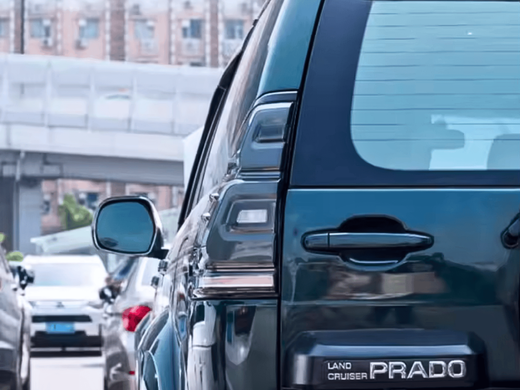Оптика задняя, LED фонари Toyota Prado 120 в стиле 2018+ дымчатые