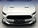 Накладка переднего бампера Ford Mustang MK6.5 черный глянец, Черный глянец