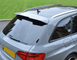 Спойлер на Audi A4 B8 універсал чорний глянсовий ABS-пластик (08-15 р.в.)