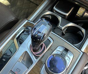 Розкішна кришталева ручка передач + комплект кнопок BMW 5 G30 / 6GT G32 / 7 G12 / X3 G01 / X4 G02 (логотип M)