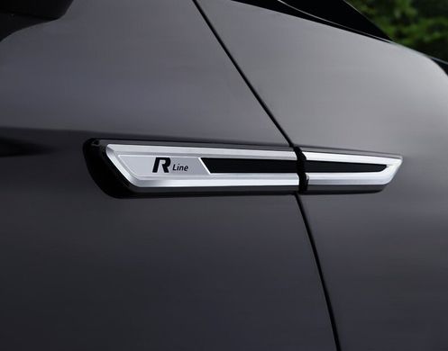Хромированные накладки на кузов Volkswagen Passat B8 стиль R line