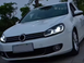 Оптика передня, світлодіодні фари на Volkswagen Golf 6