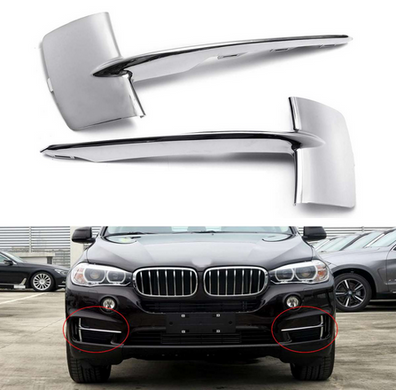 Хромированные накладки боковых решеток BMW X5 F15