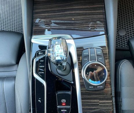 Роскошная хрустальная ручка передач + комплект кнопок BMW 1 F20/2 F22/3 F30/4 F32/5 F10/6 F06/7 F01/X3 F25/X4 F26 (логотип M)
