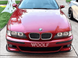 Накладка передняя HV Стиль для BMW 5 серия M5 E39 черный глянец