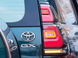 Оптика задня, LED ліхтарі Toyota Land Cruiser Prado 120 червоні у стилі 2018+