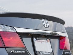 Спойлер багажника Honda Accord 9, ABS-пластик (европа)