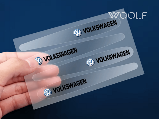Захисні наклейки ручки дверей Volkswagen