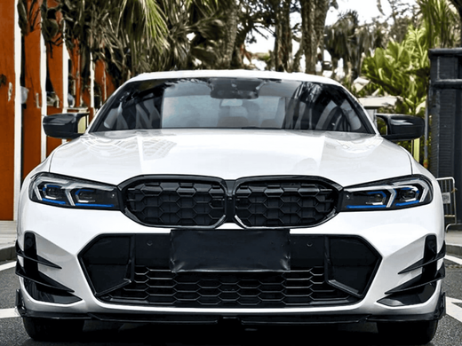 Накладки (сплиттеры) переднего бампера BMW 3 серии G20 G21 G28 LCI M Sport (2022-...)