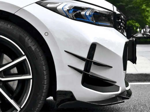 Накладки (сплиттеры) переднего бампера BMW 3 серии G20 G21 G28 LCI M Sport (2022-...)