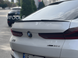 Спойлер багажника BMW X6 G06 стиль М4 черный глянцевый ABS-пластик