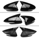 Накладки на дзеркала Hyundai Elantra AD чорний глянець (16-19 р.в.)