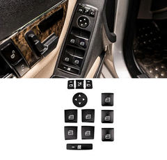 Накладки на кнопки склопідйомника Mercedes Benz