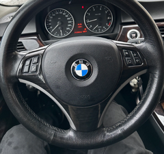 Накладки на кермо BMW E87 / E90 / E92 чорний глянець