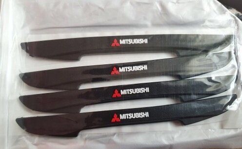Захисні гумові накладки на кузов Mitsubishi