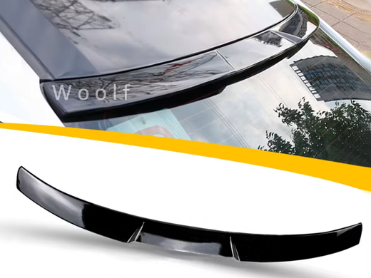 Бленда заднего стекла Honda Civic (2012-2015 г.в.) черный глянец