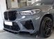 Накладка переднего бампера BMW X5M G95 стиль М-Performance (2019-...)