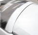 Бленда заднего стекла Honda Civic (2012-2015 г.в.) черный глянец