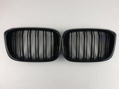 Решітка радіатора BMW X3 G01 / X4 G02 стиль М чорна глянсова