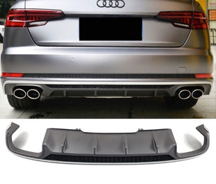 Дифузор (накладка) Audi A4 B9 на стандартний задній бампер