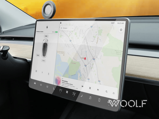 Защитное стекло для сенсорного экрана Tesla Model 3 Y 2021-2024