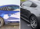 Накладки (зябра) на вікна задніх дверей Ford Mustang (2015-2023)