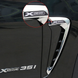Накладки на крылья-жабры BMW X5 F15 стиль Xdrive черные+хром