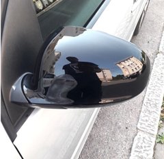 Накладки на зеркала Volkswagen черный глянец