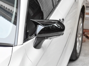 Накладки на зеркала Toyota Camry 70, Avalon, C-HR, черные