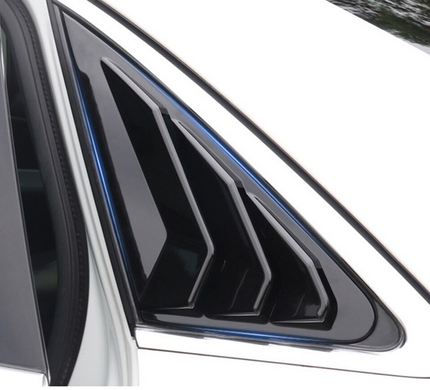 Накладки (зябра) на вікна задніх дверей Audi A4 B8