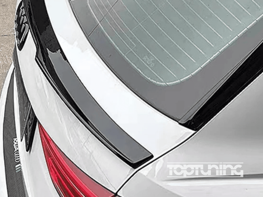 CпойлерAudi Q3 Sportback чорний глянсовий ABS-пластик (2019-2022)