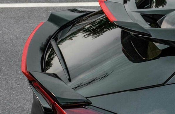 Спойлер Toyota CHR черный глянцевый ABS-пластик