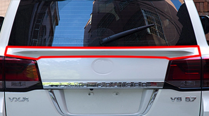 Спойлер під скло задніх дверей Toyota LC 200 (07-20 р.в.)