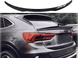 CпойлерAudi Q3 Sportback чорний глянсовий ABS-пластик (2019-2022)