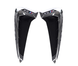 Накладки на крила-зябра BMW X5 F15 стиль X5M чорний + хром