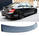 Спойлер козырек на Mercedes-Benz C-class W204 черный глянцевый ABS-пластик