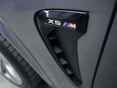 Накладки на крила-зябра BMW X5 F15 стиль X5M чорний