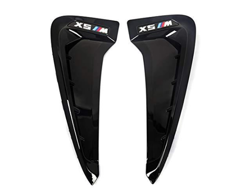 Накладки на крылья-жабры BMW X5 F15 стиль X5M черные