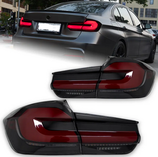 Оптика задняя, фонари BMW F30 Full Led дымчатые стиль G20 (11-18 г.в.)