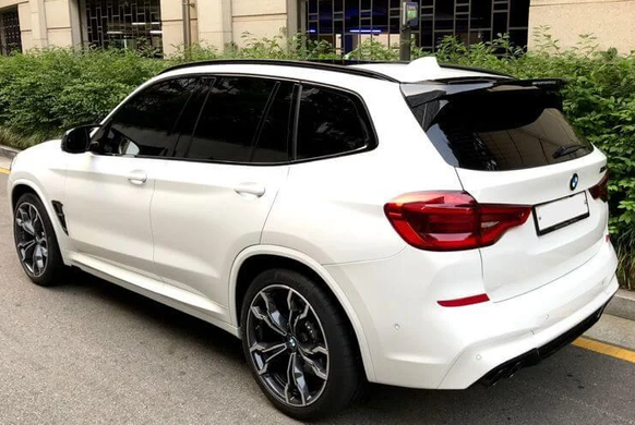 Спойлер багажника BMW X3 G01 стиль М-performance чорний глянсовий