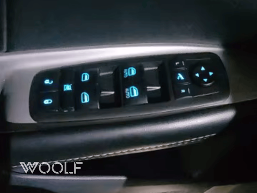 Блок кнопок склопідйомника Jeep Grand Cherokee 2014-2016, Черный