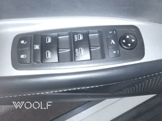 Блок кнопок склопідйомника Jeep Grand Cherokee 2014-2016, Черный