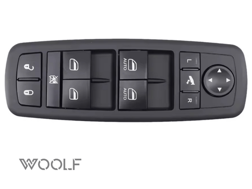 Блок кнопок склопідйомника Jeep Grand Cherokee 2014-2016, Черный